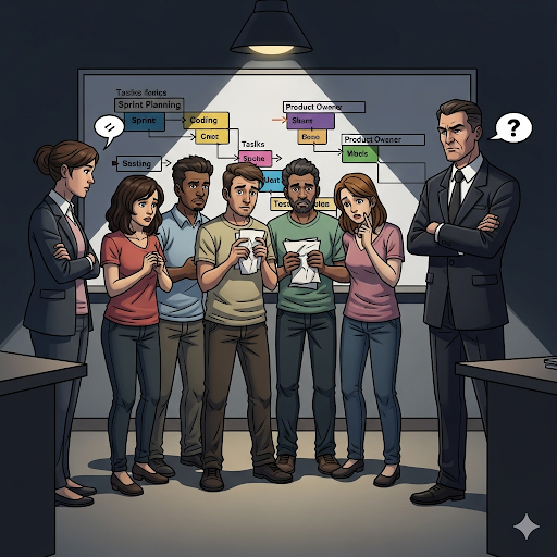 Wenn der Chef im Daily steht: Über die (Aus-)Wirkungen von Hierarchie in Teams